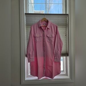 NWT Outerknown Lightweight Denim Dress Size M Womens